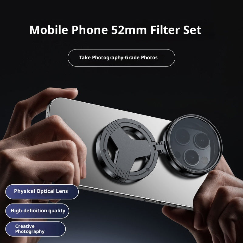 Lentille magnétique Polarizer pour la photographie mobile