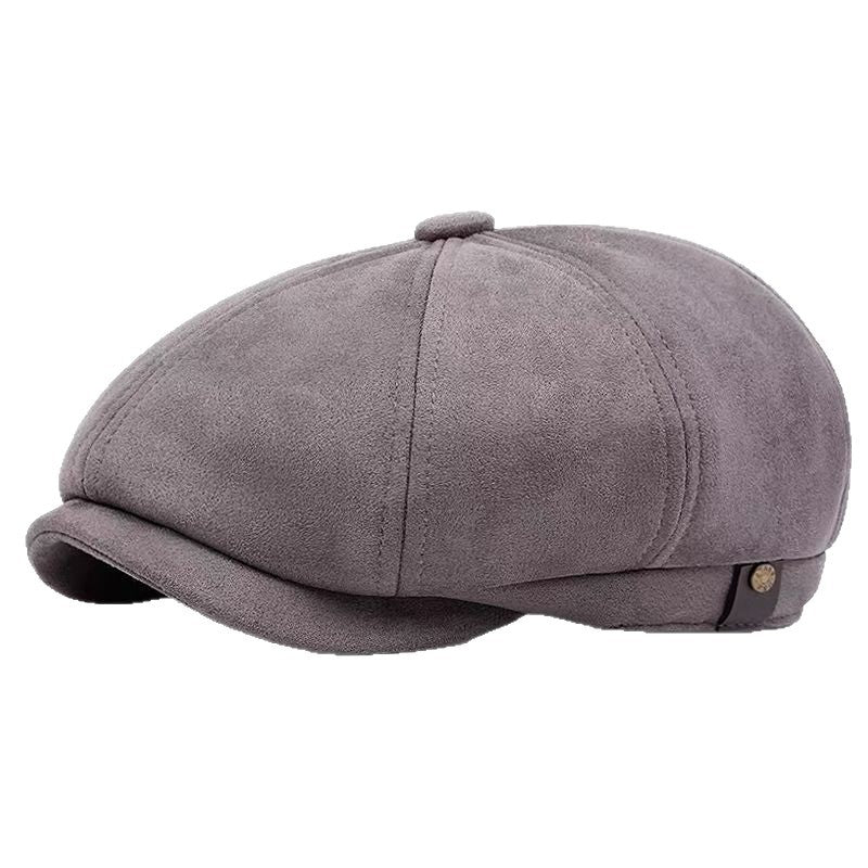 British-style Youth Casual All-match Vintage Octagonal Beret