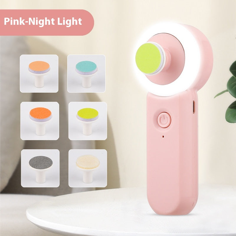 Lumineux USB chargeur nouveau-né anti-pinch pinces dispositif de perçage des ongles
