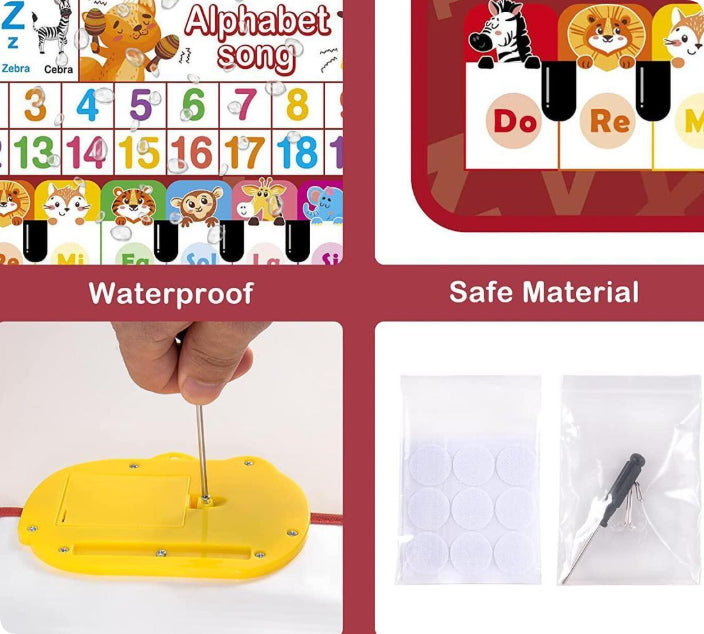 Carte audio en lettres-lettres bilingues