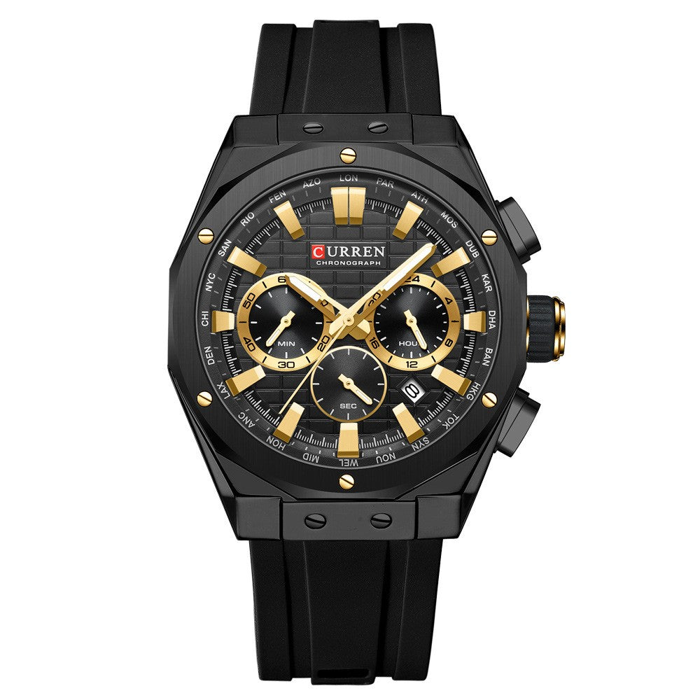 Calendrier pour hommes Quartz Watch Business