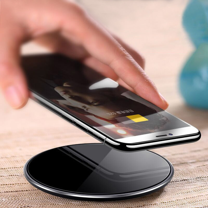 10W Aluminum Alloy Wireless Charger