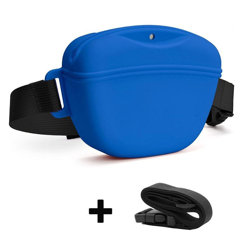 Sac d'entraînement pour chien portable en silicone