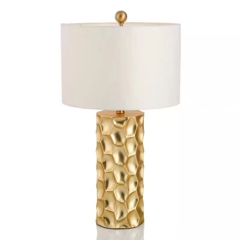 Lampe de table minimaliste de style américain Design de résine créative pour les hôtels
