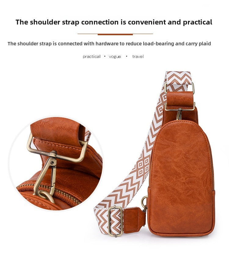 Only self-shot---Women's Chest Bag Sling Bag