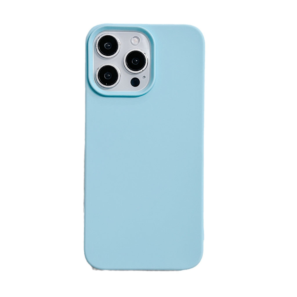 Solid Color Demi-paquet Skin Feeling Matte Cover Protection Case