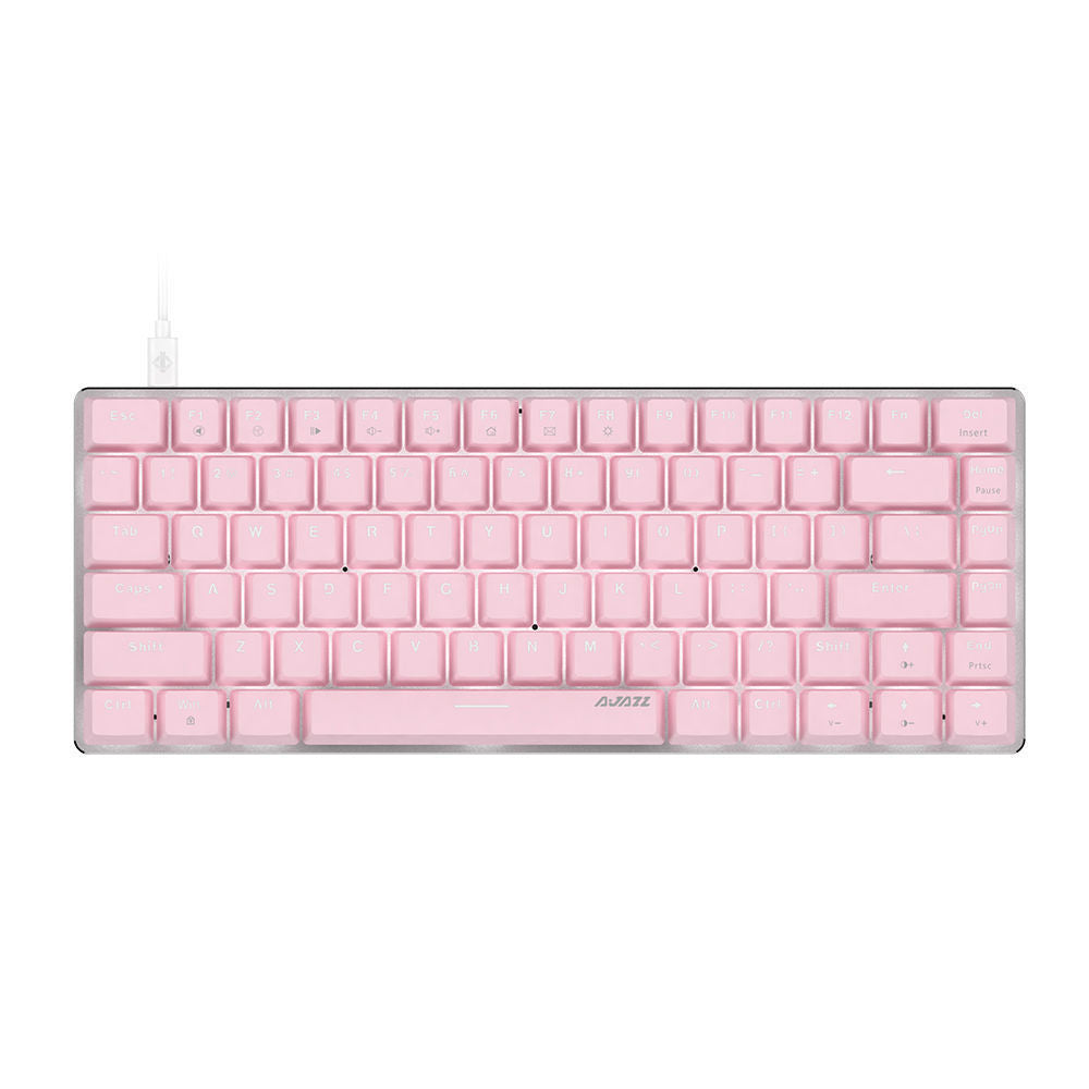 Clavier mécanique 82 clés White Backlight Style Game