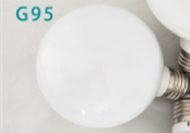 Milky White Glass LED Bulb Warm White Light Source