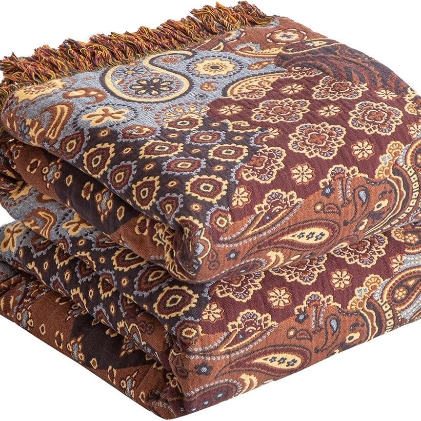 Cotton Bohème style serviette couverture Nap couverture