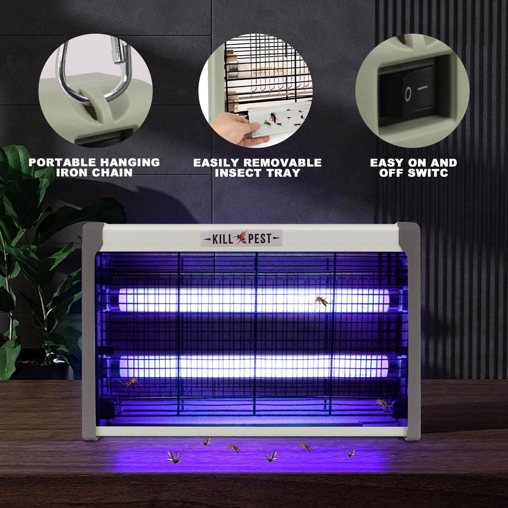 INDUSTRIEL 12W INSECT ELECTRIQUE BUG FLY MOSQUITO KILLER-12w