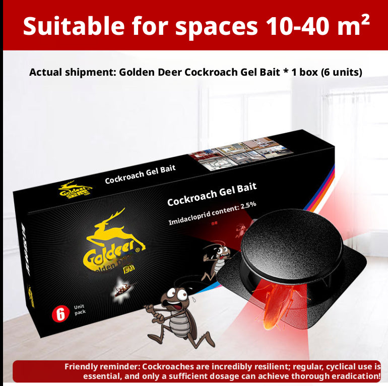 Cockroach tuant gel appât-6 pièces-1 boîte