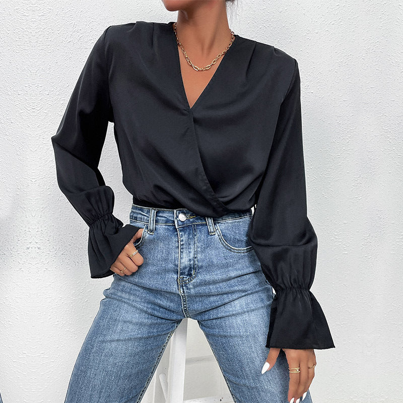 Maillot de saut à manches longues pour femmes