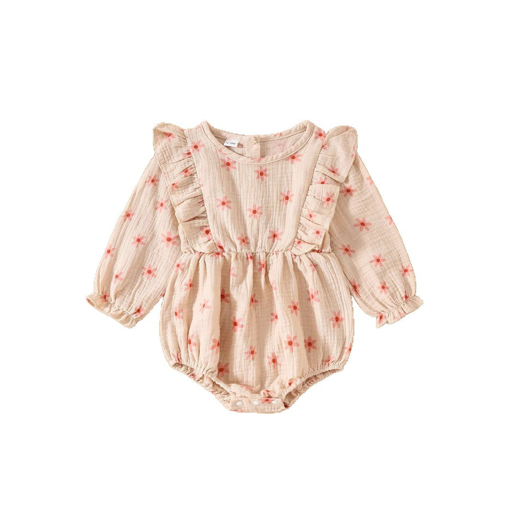 Romper Floral d'automne pour les filles