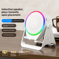 Support Smartphone sans fil avec haut-parleur Bluetooth