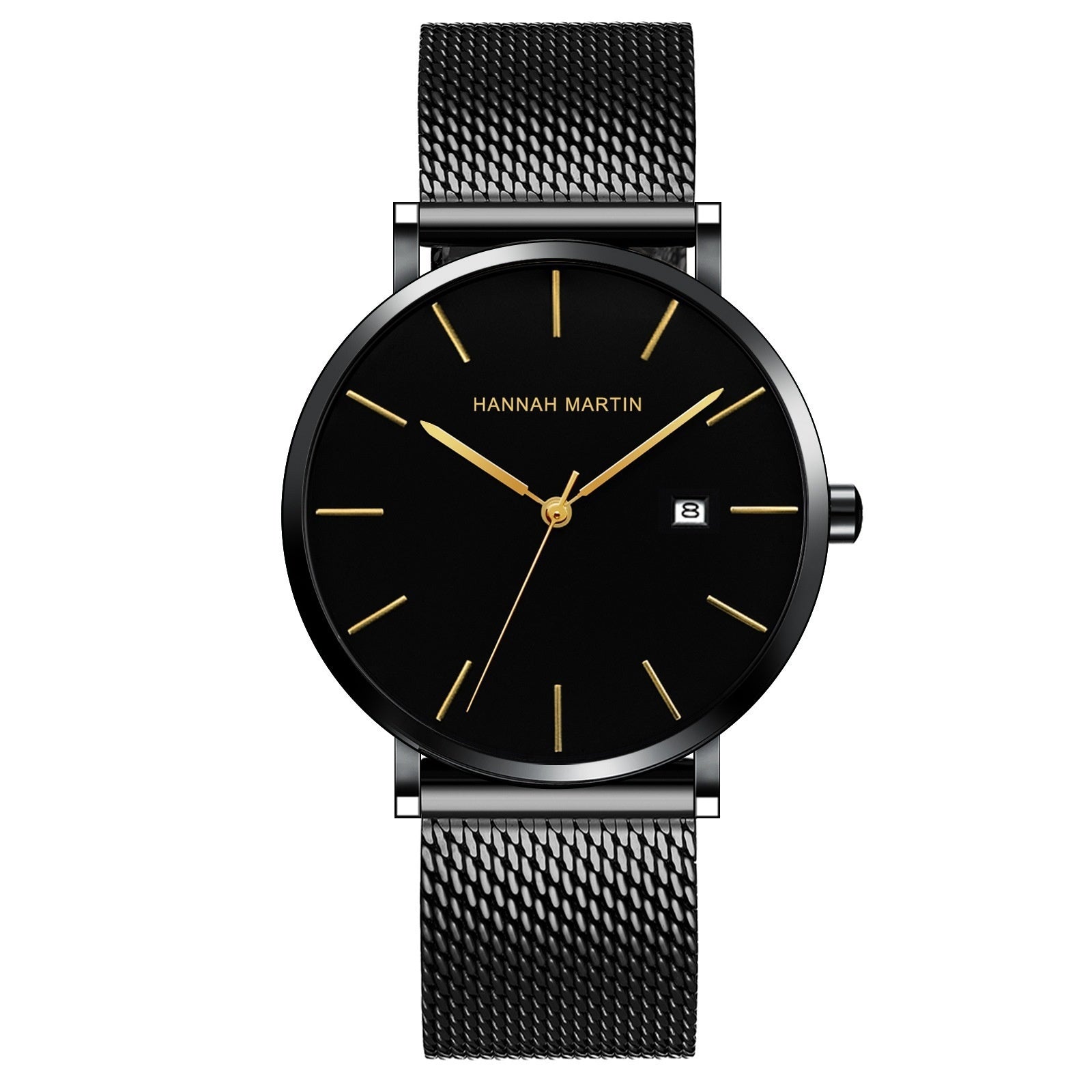 Montre étanche à quartz pour hommes d'affaires