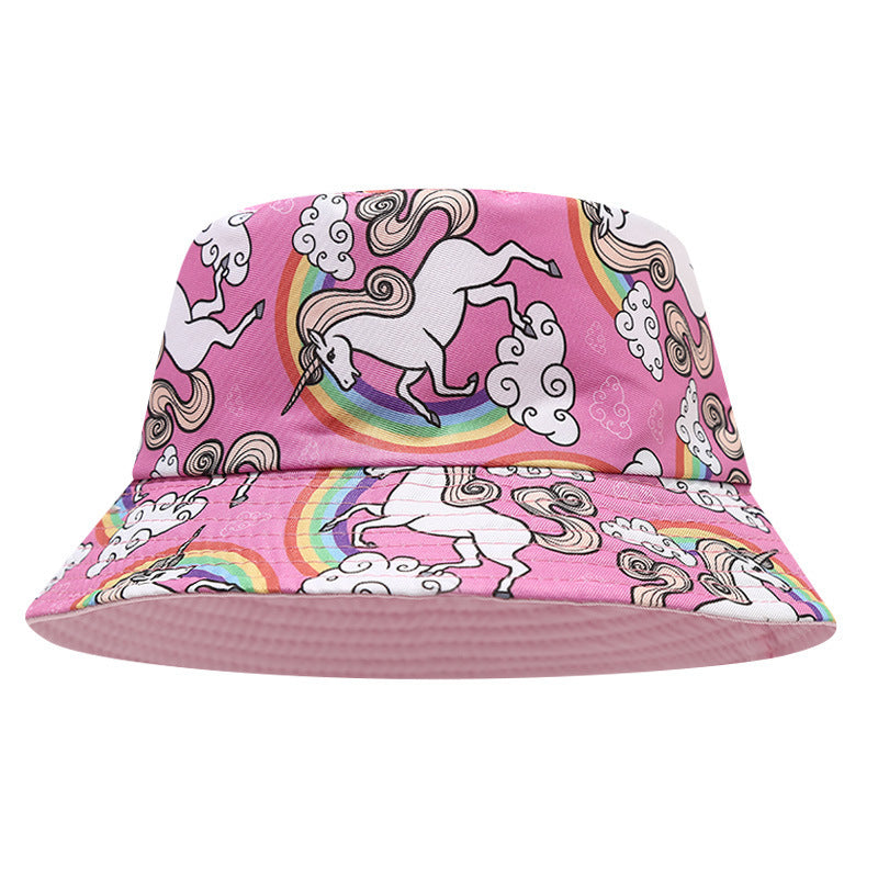 Chapeau d'animaux à double bord pour enfants