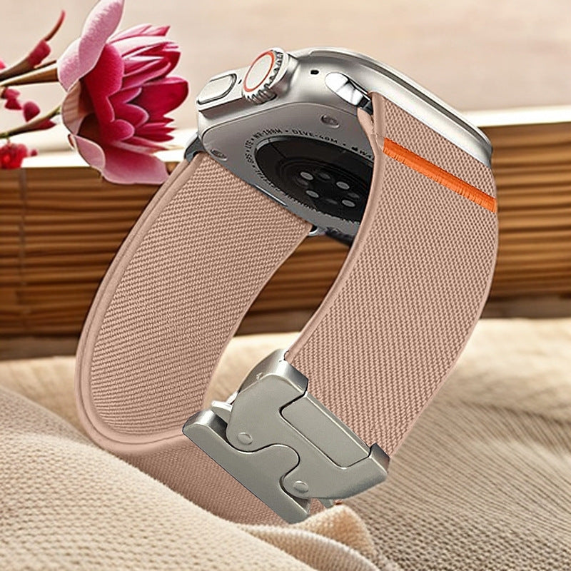 Bracelet de montre pointage parachute boucle élastique respirant