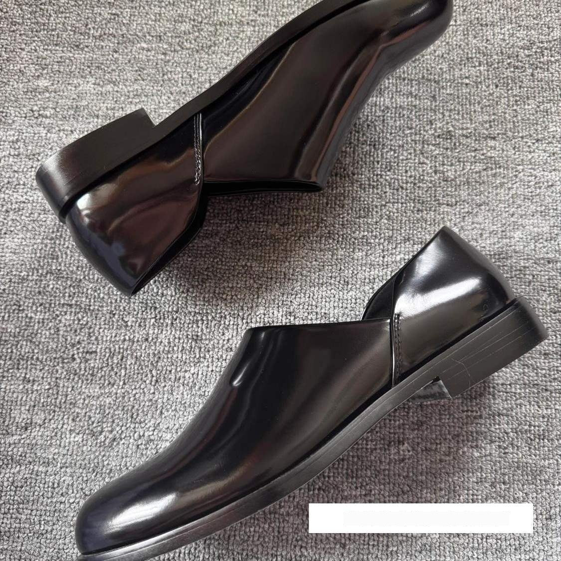 Chaussures Loafer pour hommes et femmes Style tendance à la pointe ronde