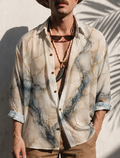 Chemise surdimensionnée en marbre