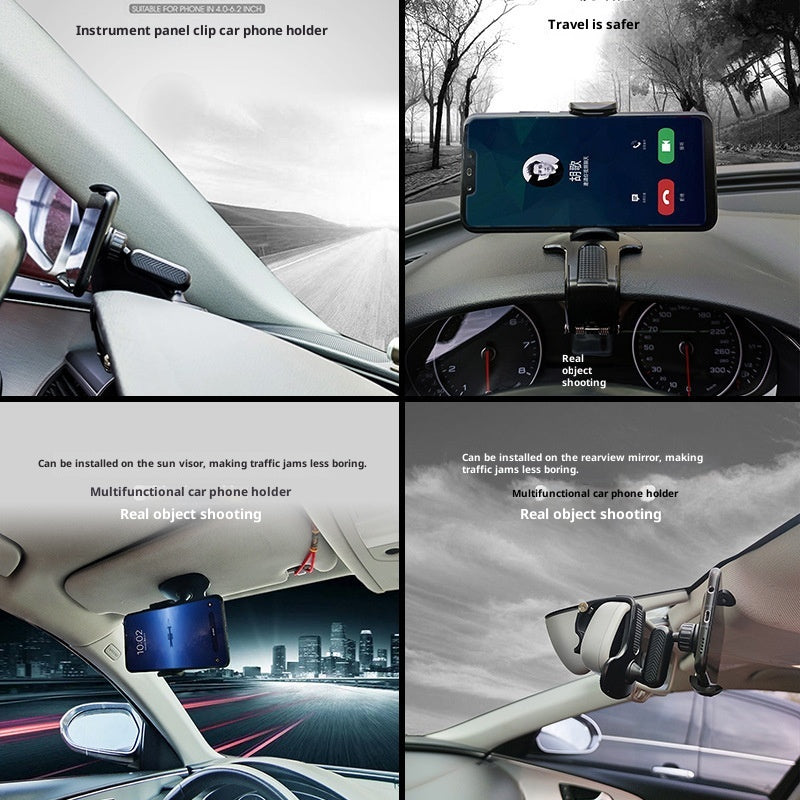 Car Dashboard Clip-on Porte-Téléphone