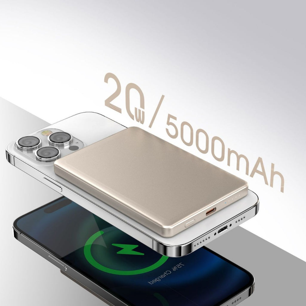 Alimentation mobile magnétique de grande capacité