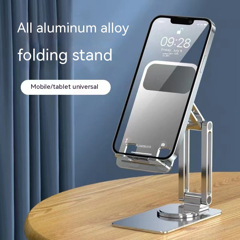 Support de téléphone mobile en alliage d'aluminium rotatif