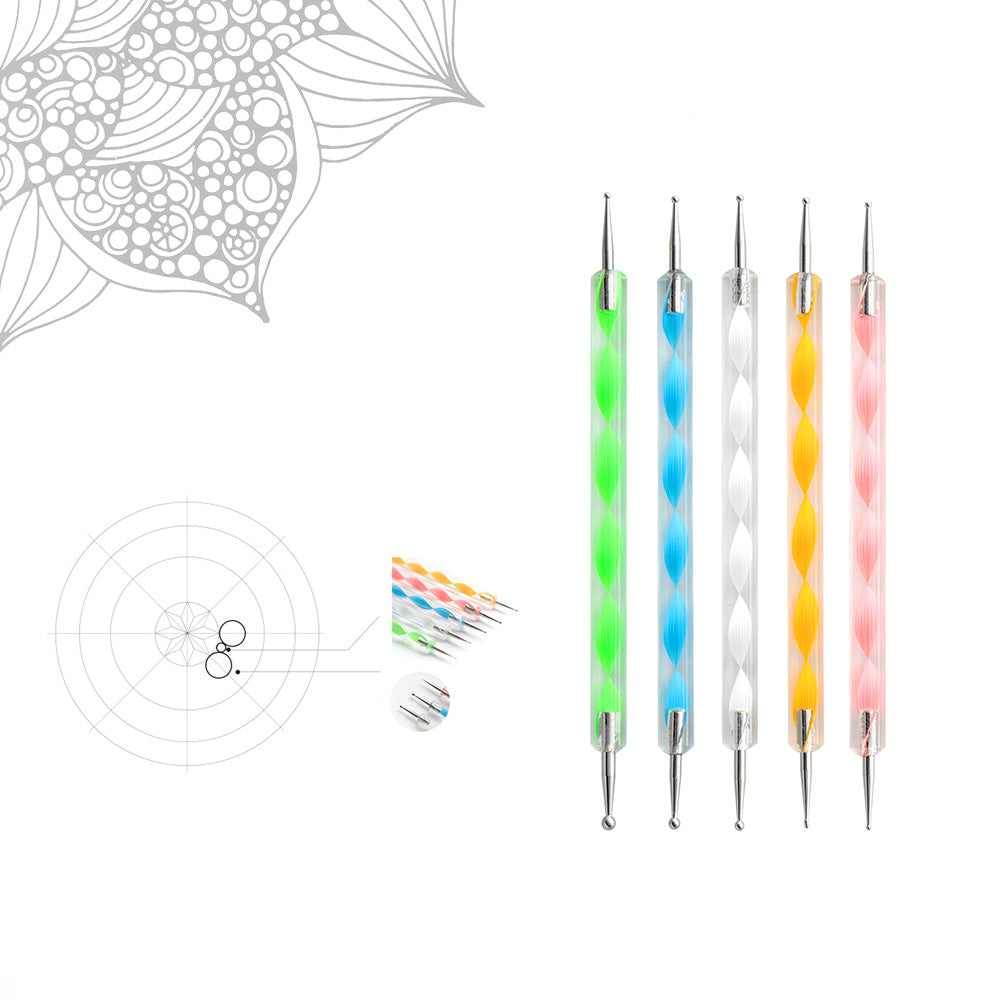 Ensemble de 28 pièces de stylos et d'outils de poterie