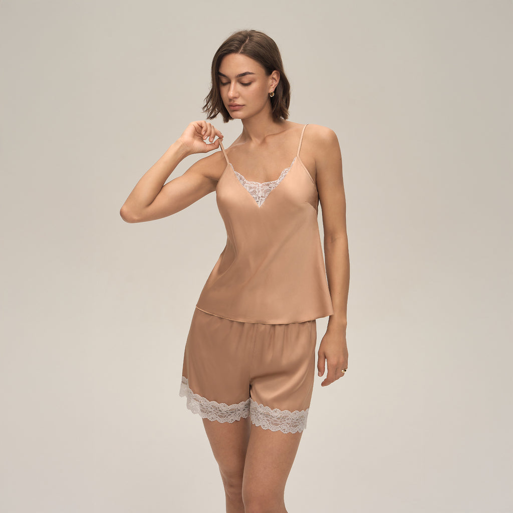 Dentelle-Panel Solid-Color combinaison de saut sexy avec short en suspension