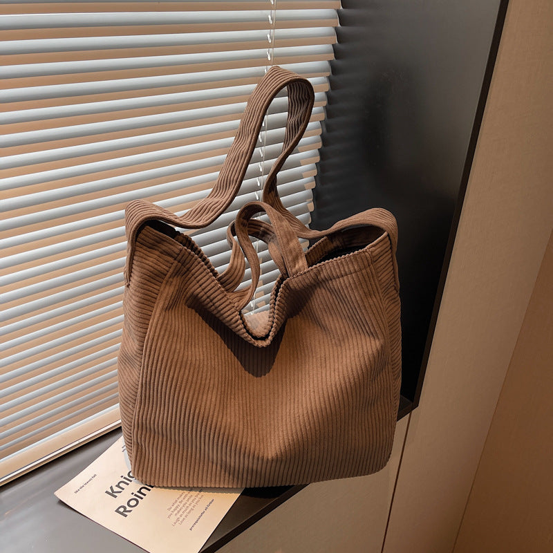 Sac à épaule polyvalent pour femmes de grande capacité
