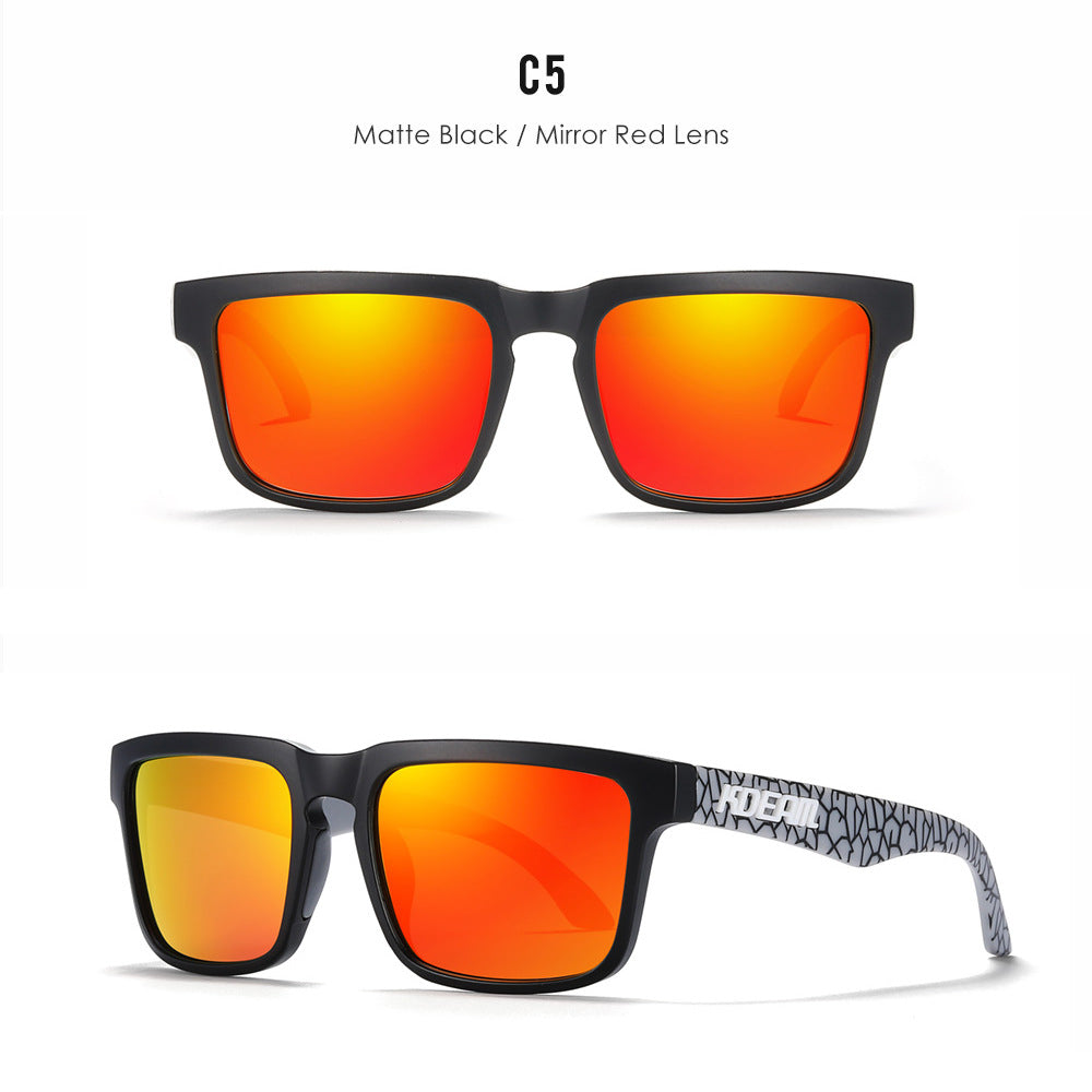 Sports de plein air Running Conduite Pêche Lunettes de soleil colorées