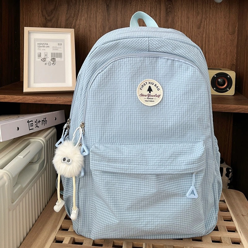 Sac à dos de campus à grande capacité de style sucré
