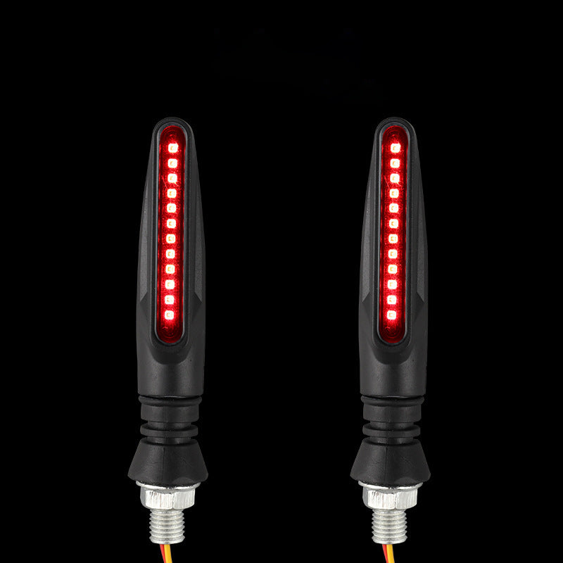 De bande LED Sequential Turn Signals pour les accessoires de moto modifiés 12V lumière de course