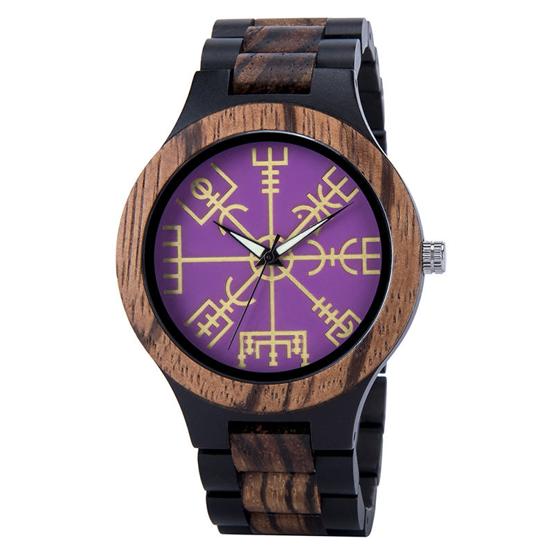 BOBO BIRD Montre en bois pour hommes