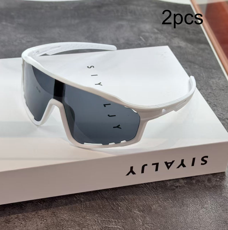 Lunettes de soleil à vélo à changement de couleur Unisexe