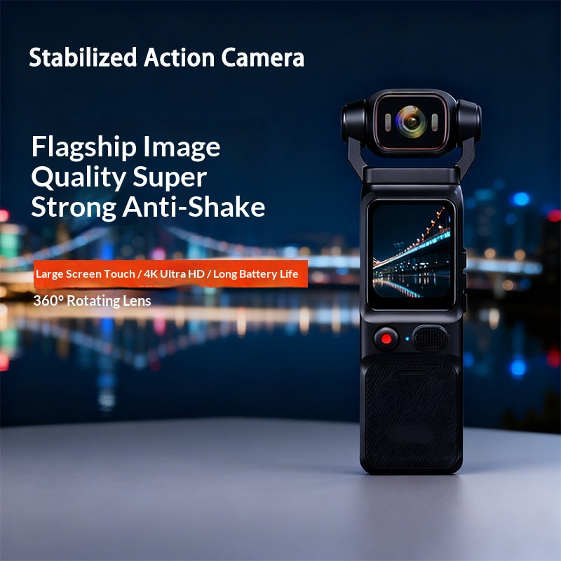 Caméra d'action extérieure 4K Ultra-HD étanche