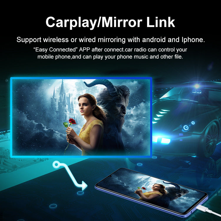 T100 Universal 9-inch Android GPS Car Navigation System