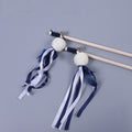 Pôle en bois Funny Cat Stick Toy d'origine bois fait main