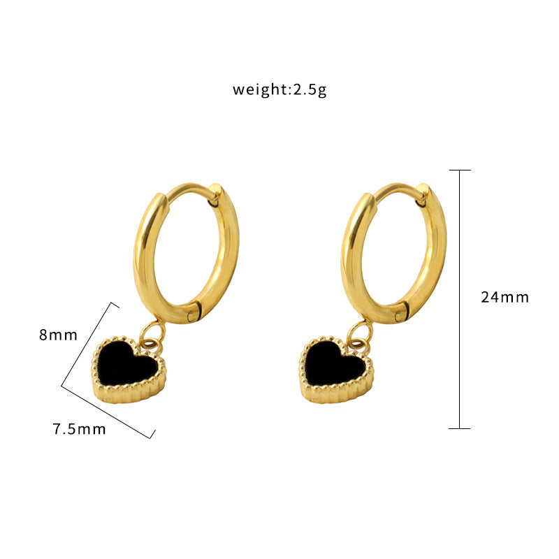 Boucles d'oreilles en acier inoxydable 316 le plus vendu pour femmes