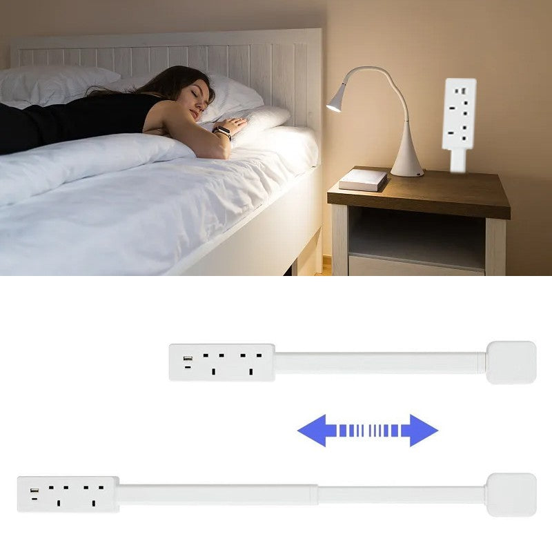 Électrique Outlet Extender Stick - Power Socket Expander Rotation