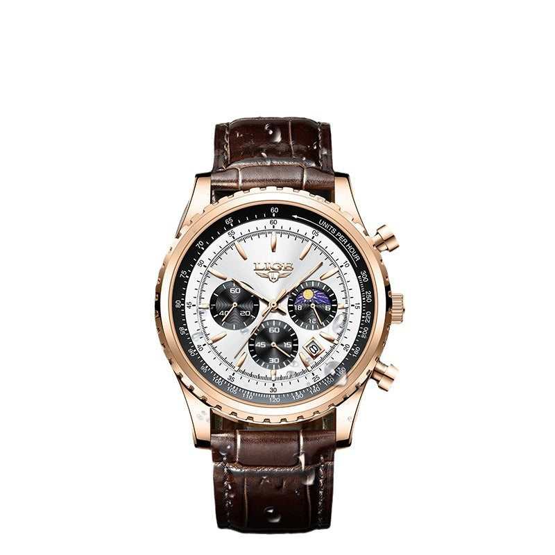 Waterproof multi-functional sports timing watch