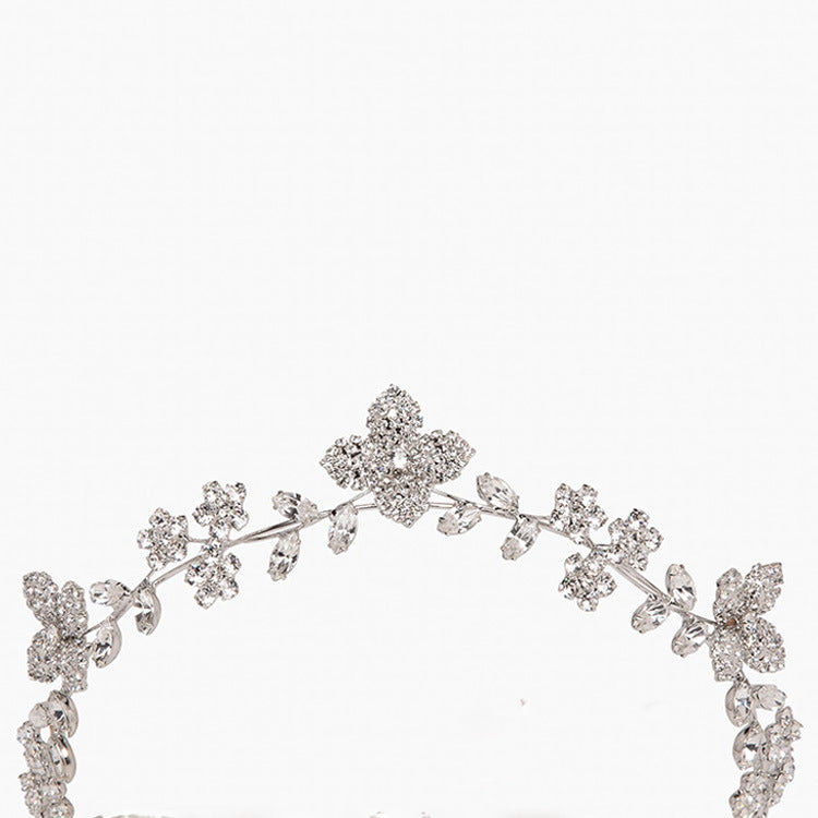 Tête de bande de cheveux Zircon cristal