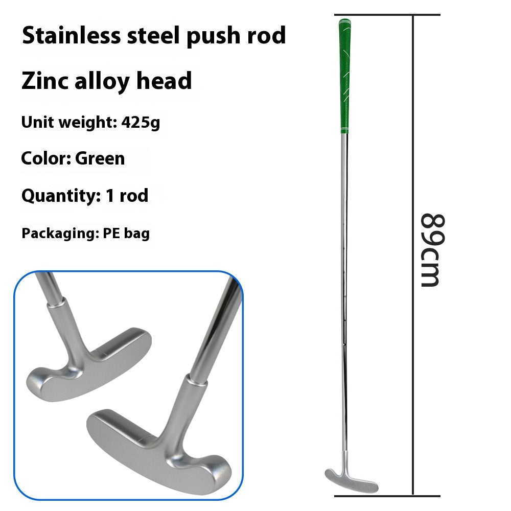 Golf Putting Rod Acier inoxydable Club Manche double face partagée