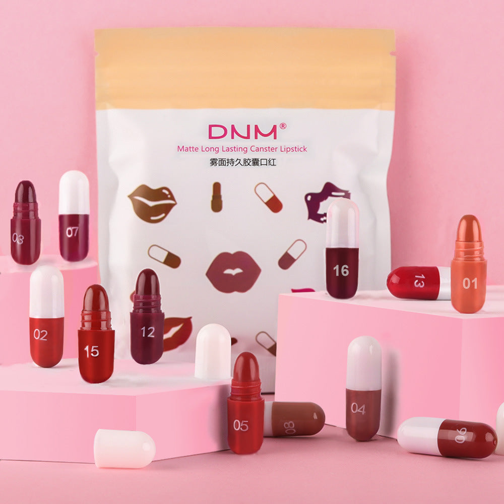 Set de rouge à lèvres élégant Mini Matte Capsule