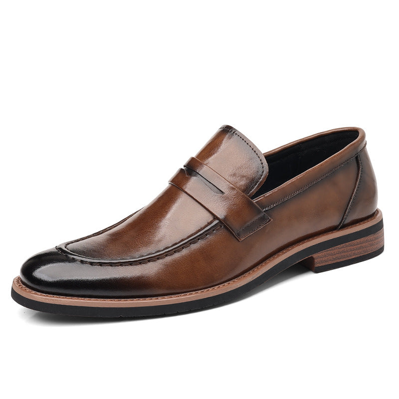 Oxford Leather Hommes Pointed-toe Robe Chaussures d'affaires