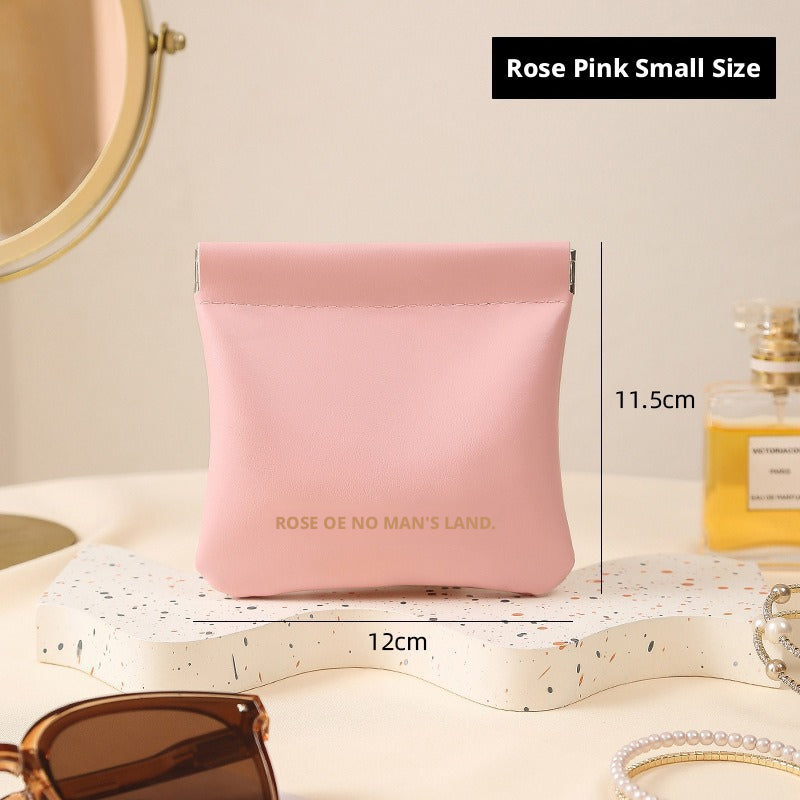 Sac de rangement auto-fermeture-pink petit-1 pack