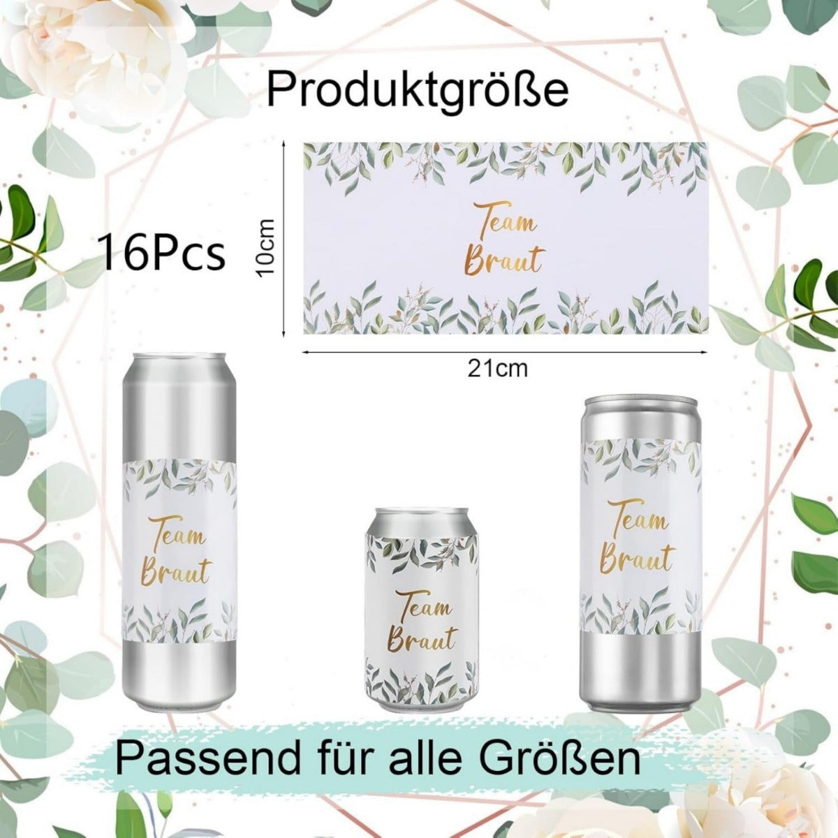 Stickers 16 Blanc Bachelorette Party avec Motifs de Mariée — Ensemble de Fournitures Partielles