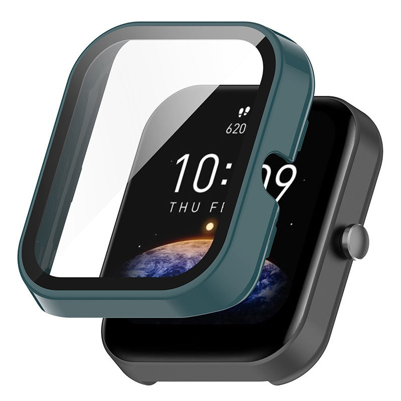 Applicable à Huami Amazfit Bip3 Pro Montre cas film trempé intégré Shell Drop-resist