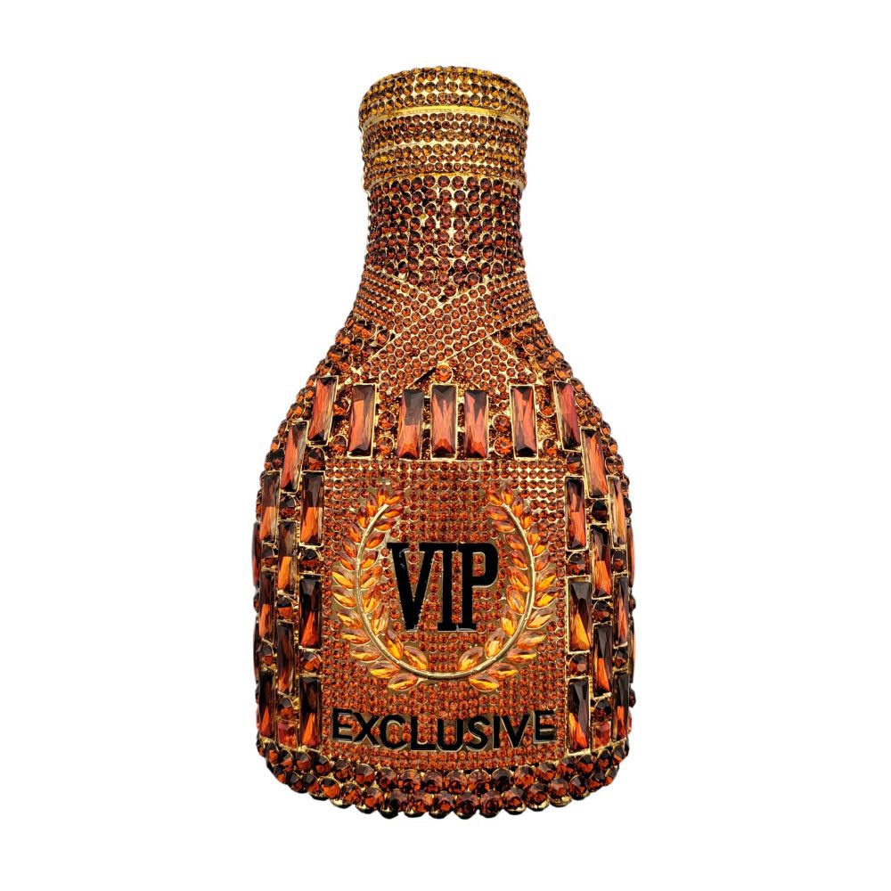 Champagne Bouteille Diamond Hand Holding Sac de dîner