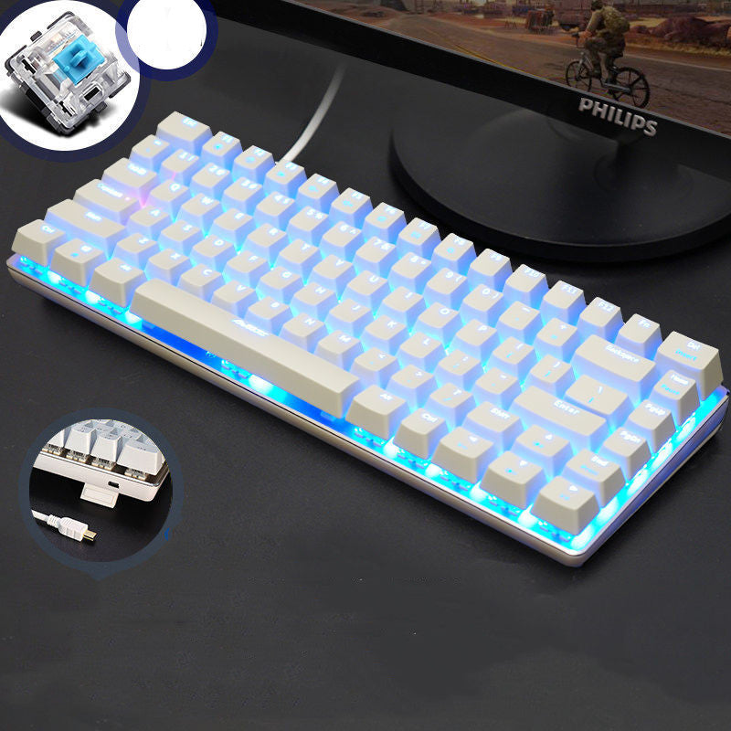 Heijue AK33 Gaming Computer Notebook Clavier mécanique