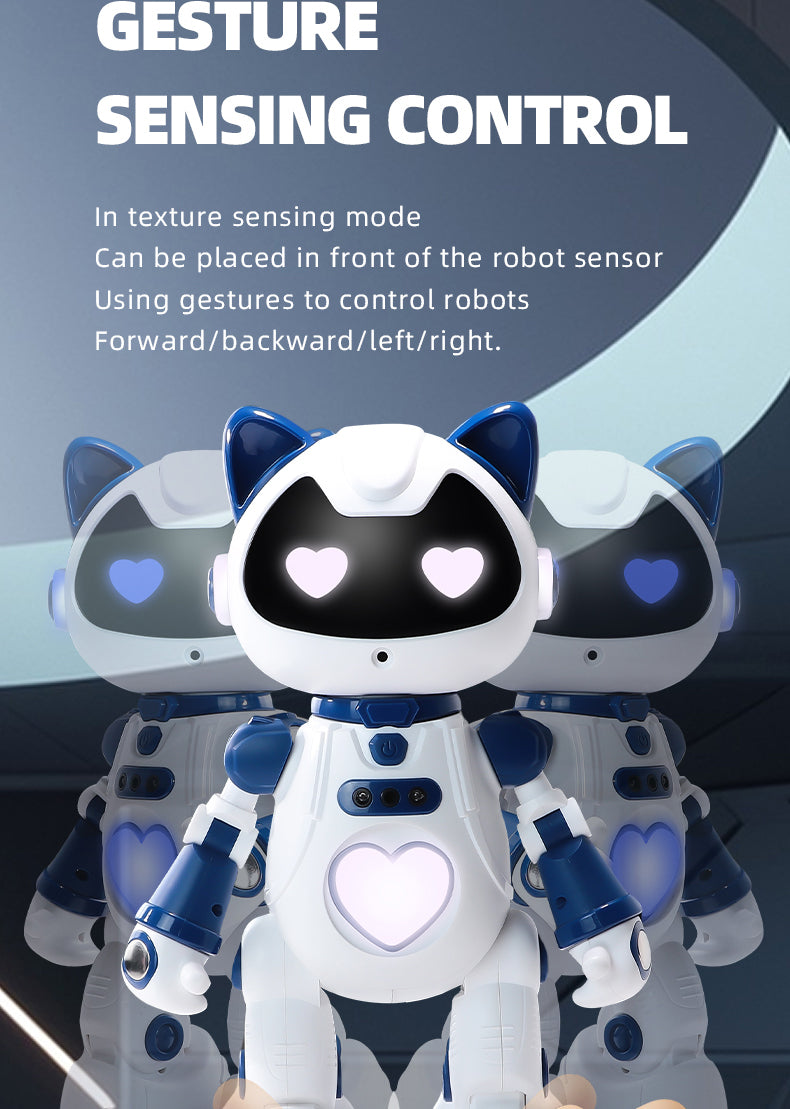 Programmation intelligente Gesture Induction Robot Spray Lampe Respirante Cool Jouets pour enfants